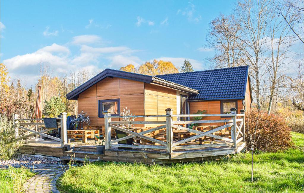 Awesome Home In Huskvarna With Wifi And 1 Bedrooms