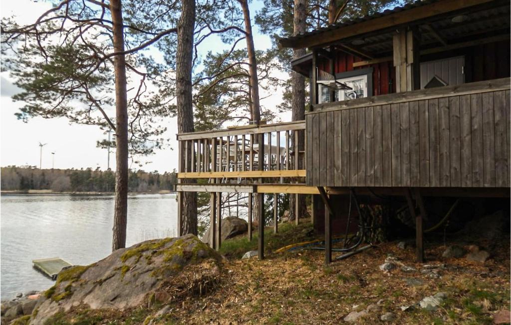 Nice Home In Herrng With 1 Bedrooms And Sauna