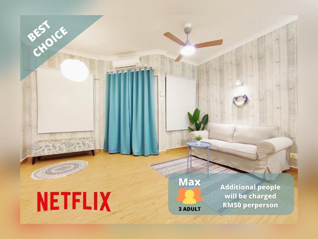 THRE @ Tiara desaru [Private Apartment with Beach]