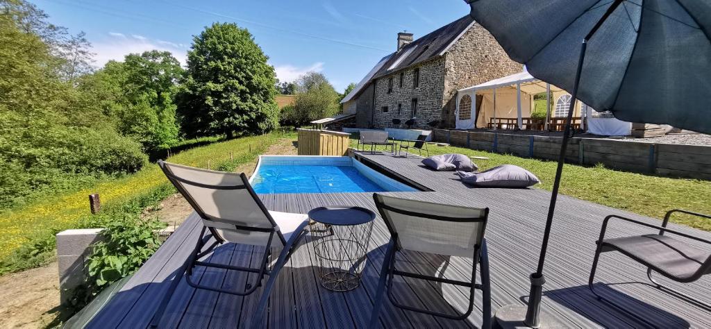 Domaine LVD avec SPA, bois et rivière privée photo 3