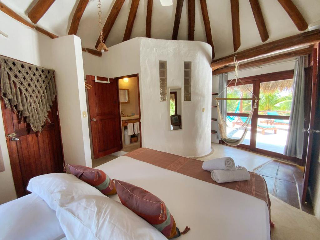 Casa Cacahuate Holbox-Casa entera con jardin-Whole house with garden photo 4