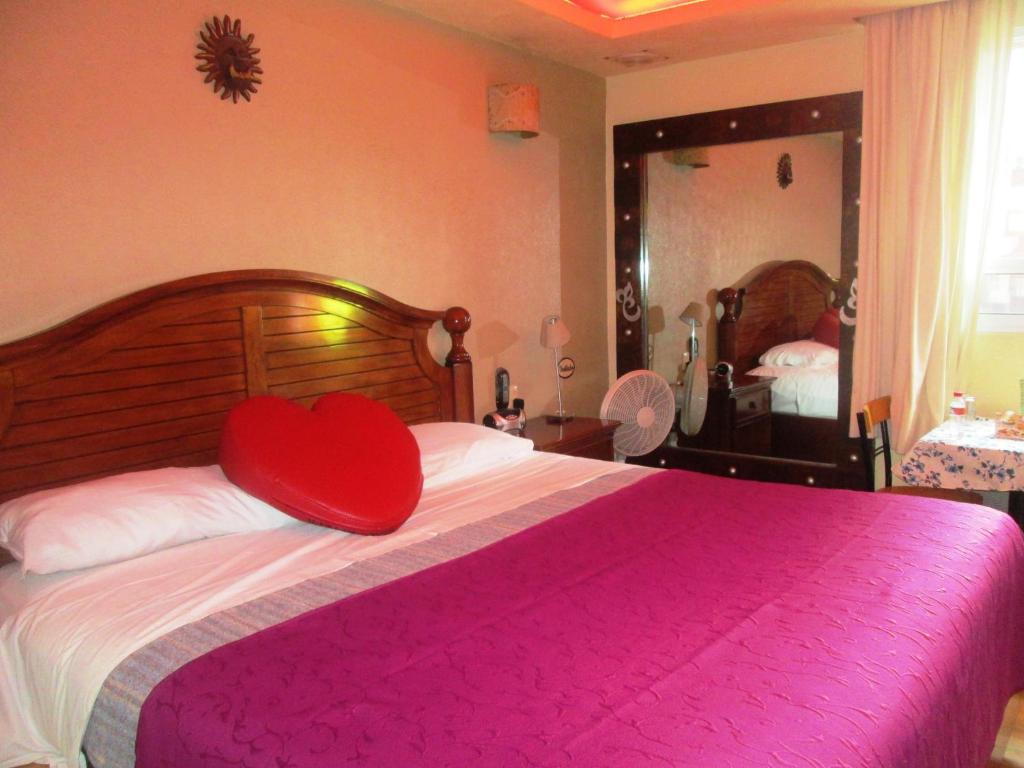 Двухместный (Двухместный номер с 1 кроватью), Hotel Real Azteca