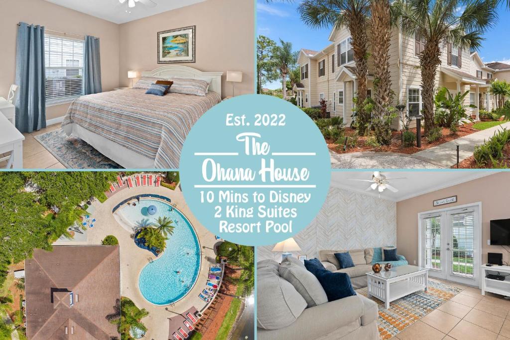 Charming Townhouse with 2 King Suites & Amazing Pool only 10 Mins to Disney image