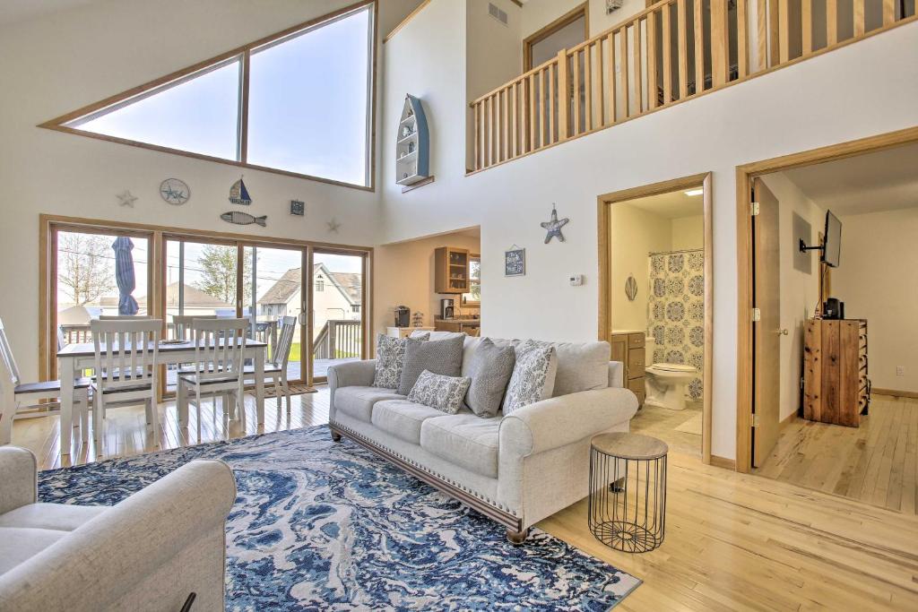 Home with Deck and Hot Tub - Lake Mitchell Views! photo 1