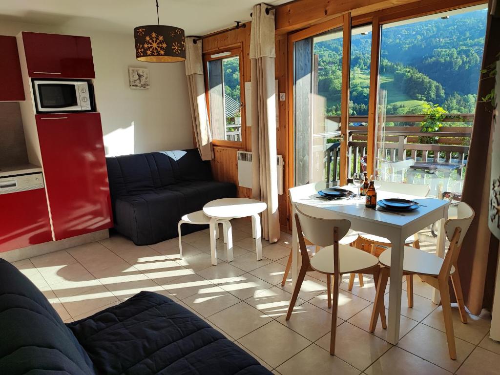 Studio & piscine intérieure, vue Mont D'Arbois photo 1