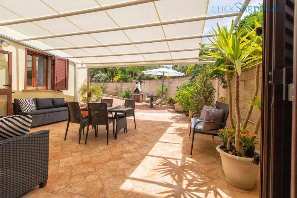 Alghero Villa Maestrale con veranda coperta giardino 4 camere 3 bagni photo 3