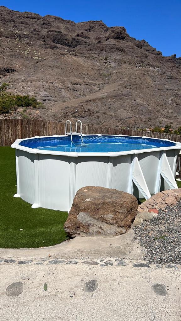 Casa rural con baño adaptado y piscina en Mogán photo 2