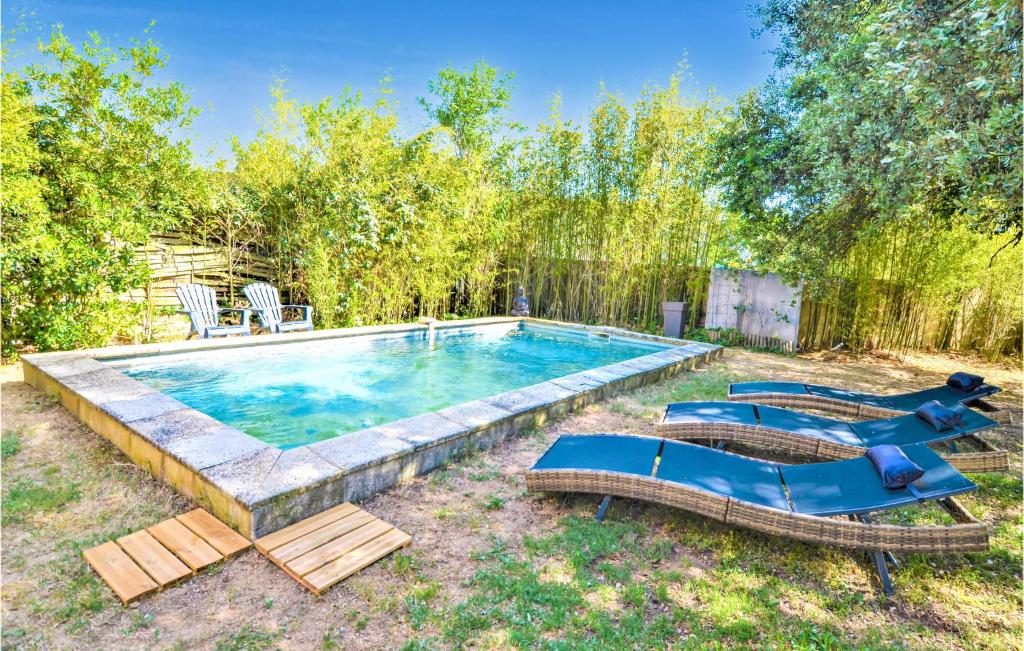 Awesome Home In Saint-quentin-la-poter With Outdoor Swimming Pool, Wifi And 3 Bedrooms photo 4