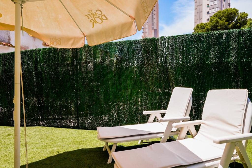 Apartamento Loft con terreno privado y parking compartido - a 800m de Playa Poniente photo 3
