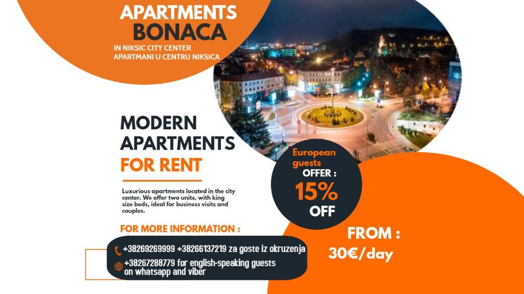 Apartmani Nikšić Bonaca u Centru photo 2