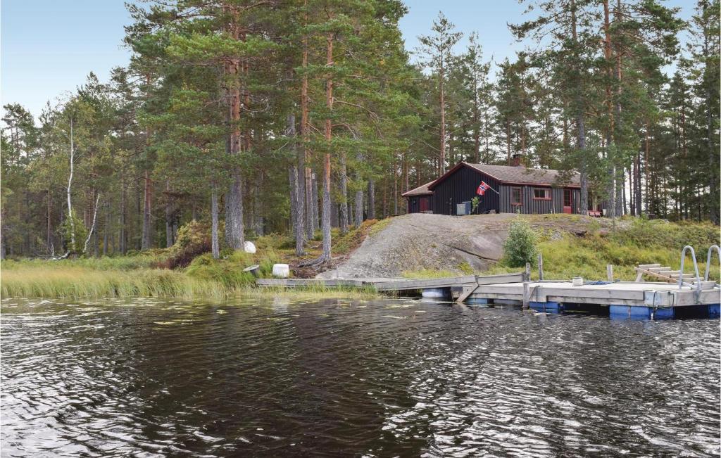 Nice Home In Vegrshei With 2 Bedrooms And Sauna