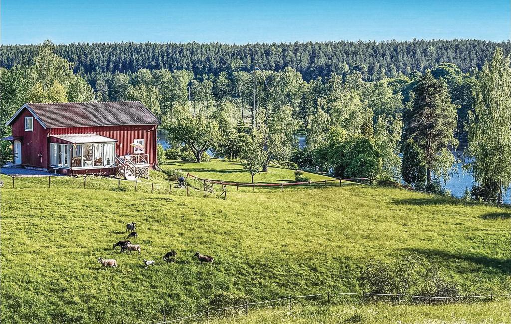 Amazing Home In Stjnrhov With 3 Bedrooms And Wifi