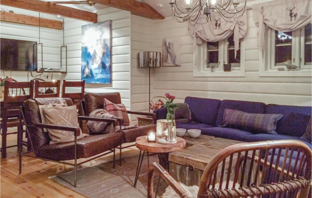 Beautiful Home In Hovden With 4 Bedrooms, Sauna And Wifi photo 3