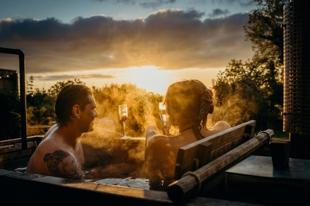 Blatchford Briar - Award Winning Private Shephards Huts with their own Secluded Hot Tubs - Tap to explore photos