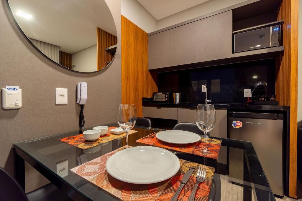AION suítes 103 - Compacto e luxuoso Loft - Rooftop com piscina e academia - À poucos passos da praia photo 3