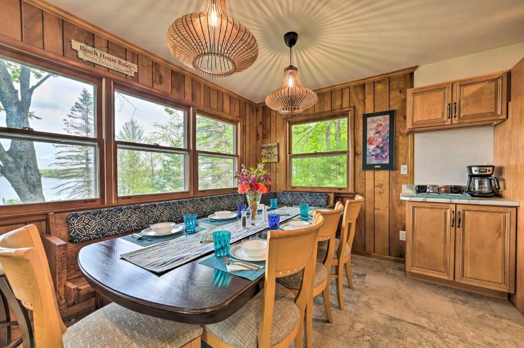 Lakefront Kalkaska Home - Dock, Kayaks and Fire Pit! photo 4