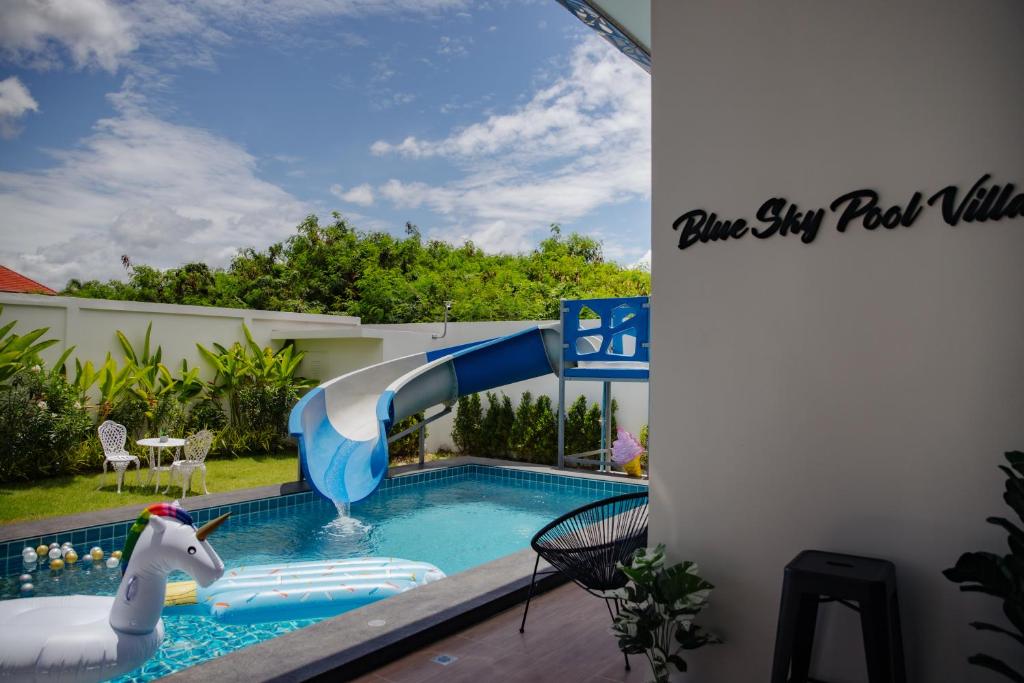 บลูสกาย พูลวิลล่า ชะอำ หัวหิน Blue Sky Pool Villa photo 2