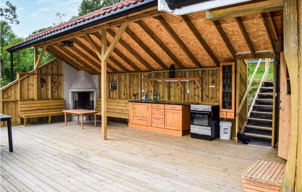 Nice Home In Vrliosen With 1 Bedrooms And Sauna photo 1