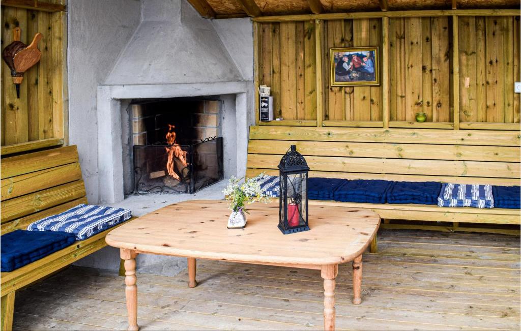 Nice Home In Vrliosen With 1 Bedrooms And Sauna photo 2