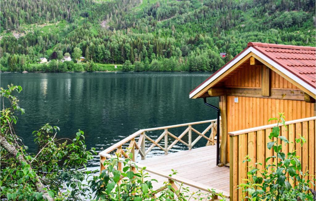 Nice Home In Vrliosen With 1 Bedrooms And Sauna photo 4