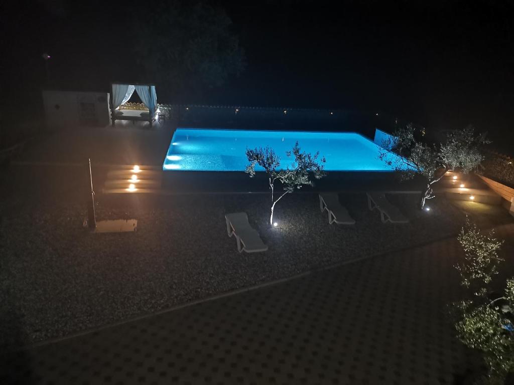 Large camper in the olive grove photo 1