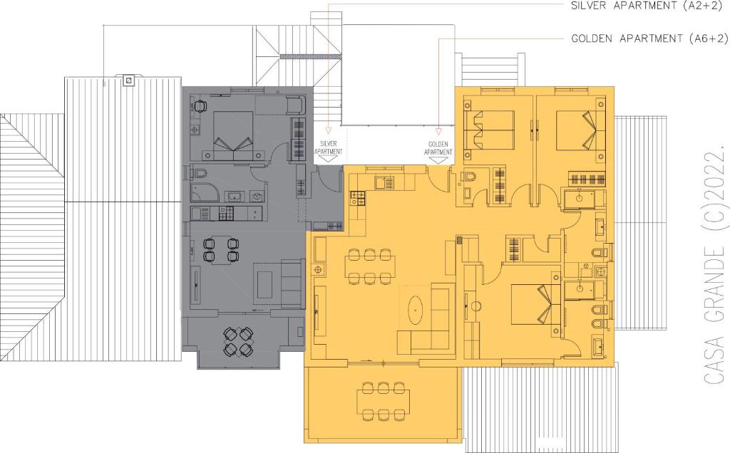 Casa Grande - Violette, Silver and Golden apartments with park and sea view photo 4
