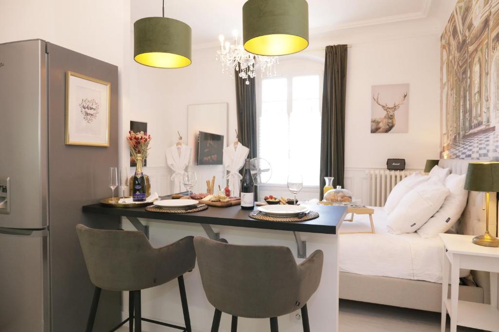 La Marquise - Cosy Flat - Jacuzzi - Senlis photo 4