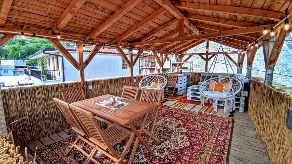 Traditional Home under the Fortress