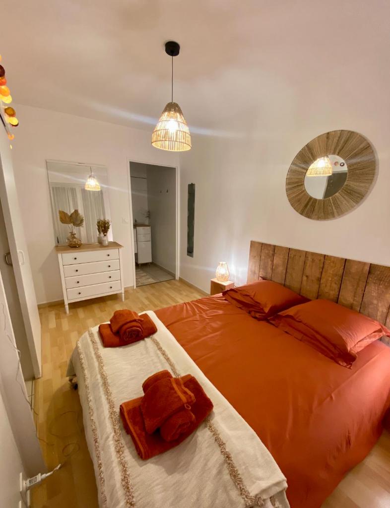 Appartement 1 chambre pour 2 pers - fraîchement rénové - terrasse - parking
