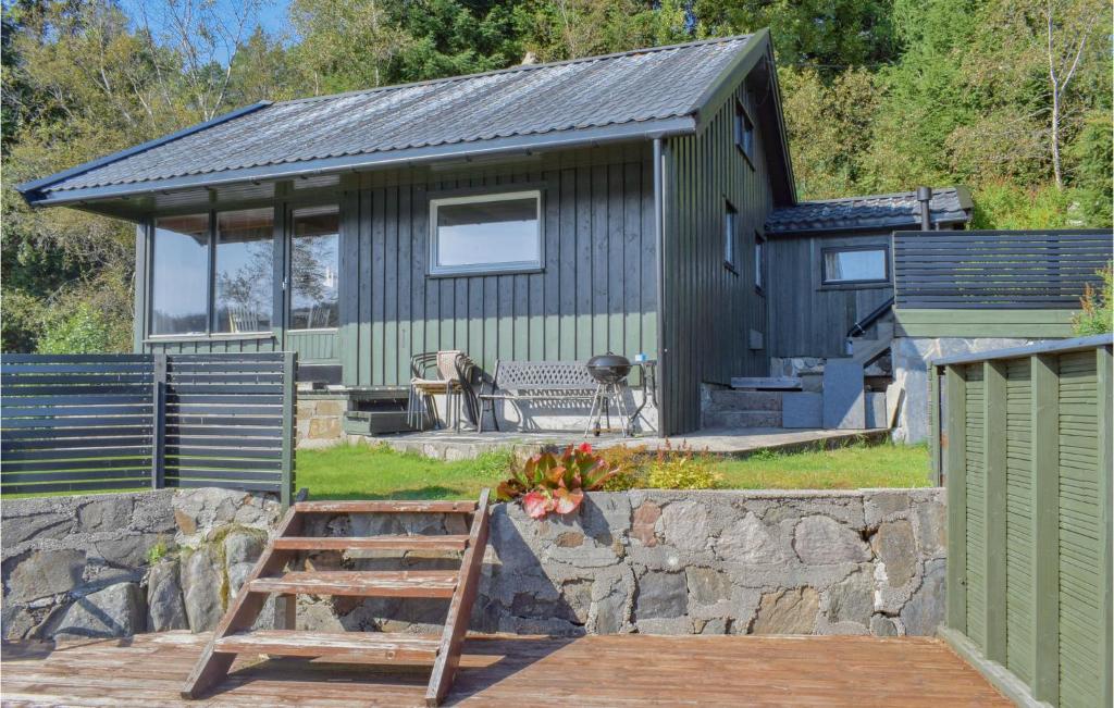 Nice Home In Lyngdal With 1 Bedrooms