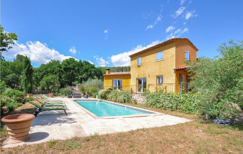 Beautiful Home In Montauroux With Outdoor Swimming Pool, Wifi And 3 Bedrooms