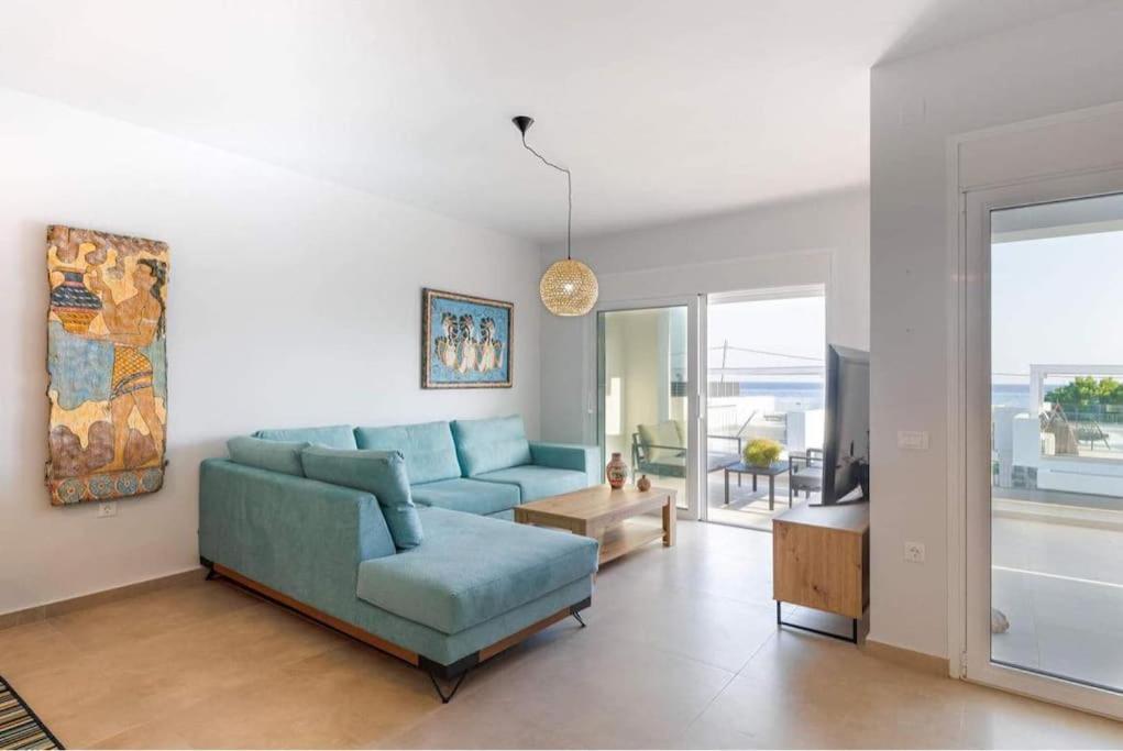 Makrigialos Long Beach Villas - Penthouse 1 photo 2