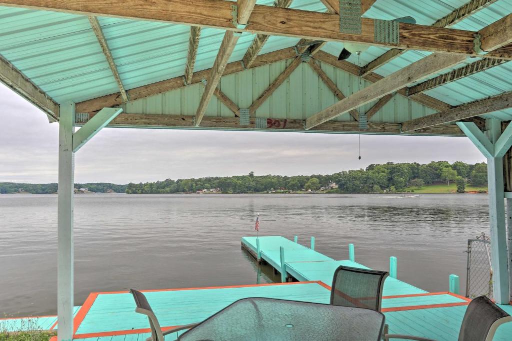 Lakefront Greenwood Getaway with Saltwater Pool photo 2