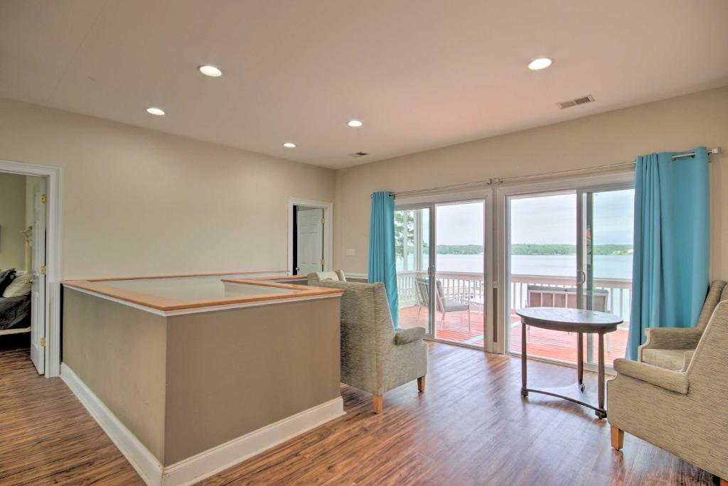 Lakefront Greenwood Getaway with Saltwater Pool photo 4