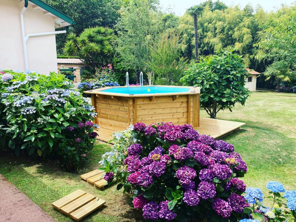 Villa de charme parc fleuri, arboré et piscine à BIARRITZ photo 2