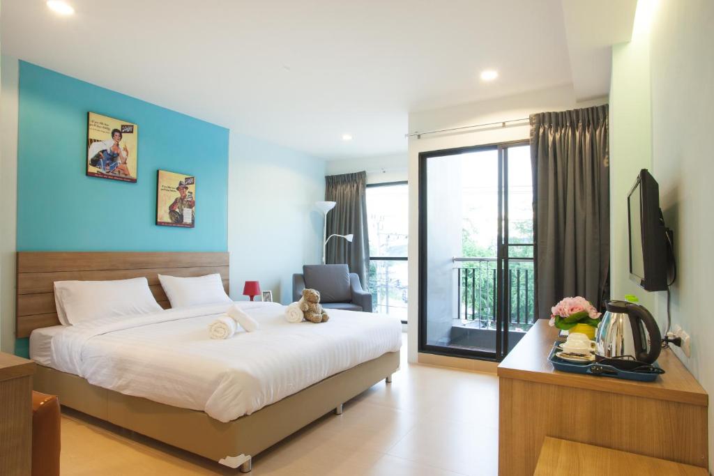 Двухместный (Улучшенный двухместный номер с 1 кроватью), Отель Viva Residence