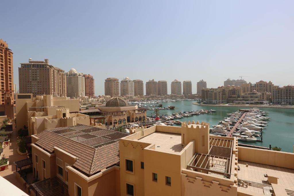 Alken Studio - Amazing Superior Studio with Marvellous Marina View in the Pearl, Doha photo 1