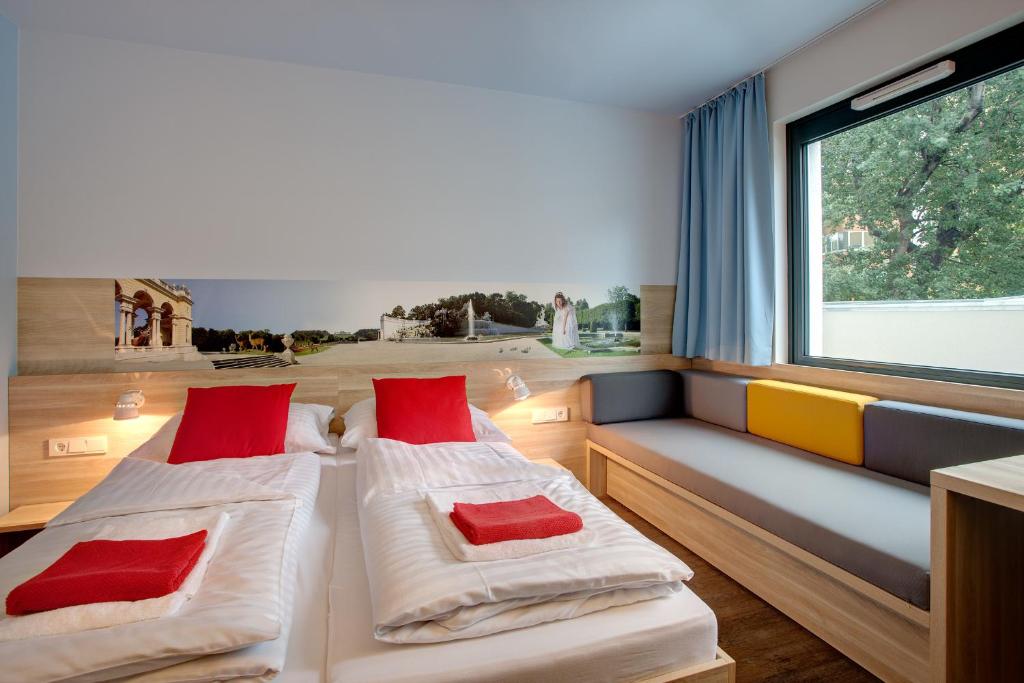 Трехместный (Трехместный номер), MEININGER Hotel Wien Downtown Franz
