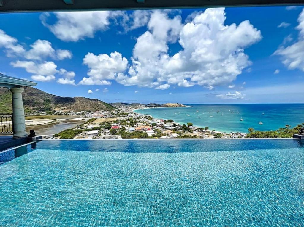 Studio Aloe in shared Villa Diamant, infinity pool, sea view photo 2