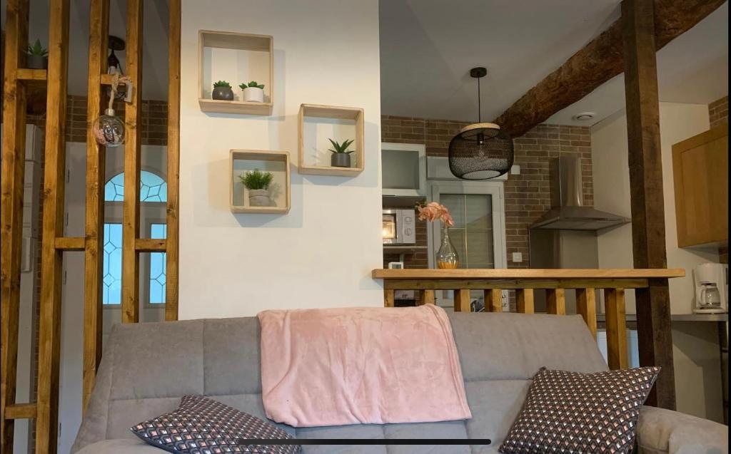 D2 CHARMANT duplex proche de la mer, avec jardin photo 3