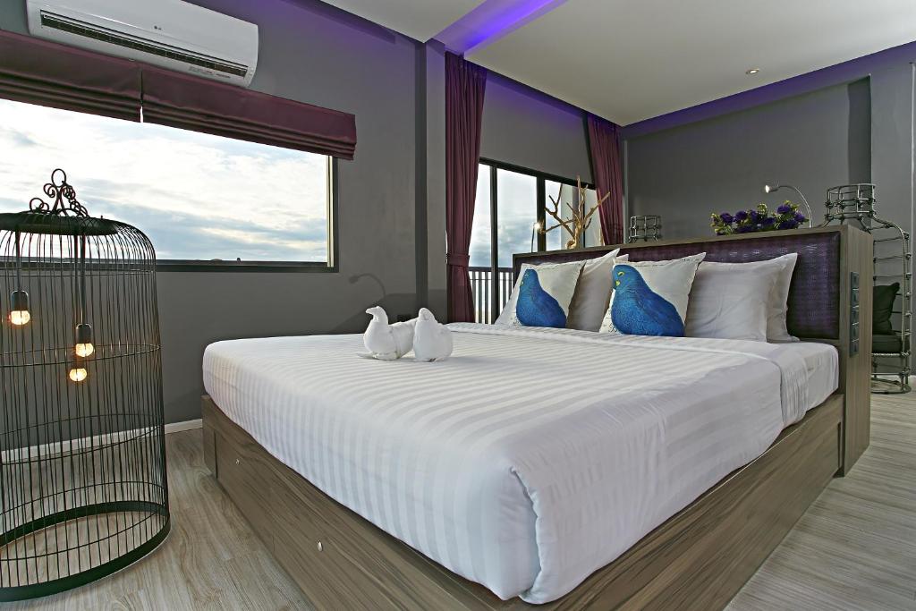 Двухместный (Двухместный номер Делюкс с 1 кроватью), Tweet Tweet Nest Pattaya