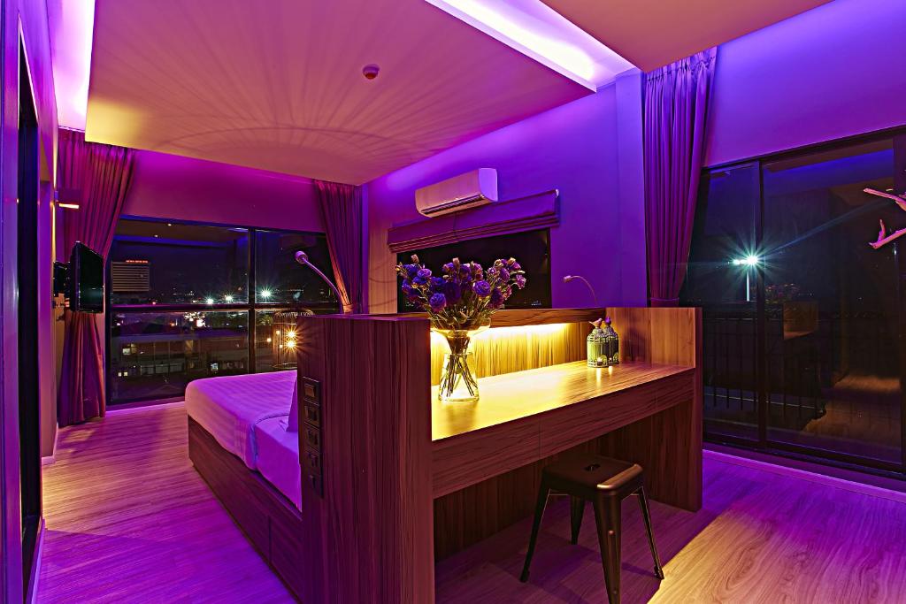 Двухместный (Двухместный номер Делюкс с 1 кроватью), Tweet Tweet Nest Pattaya