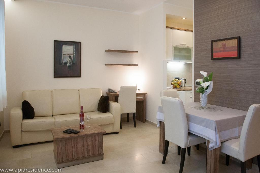 Апартаменты (Апартаменты с 1 спальней на первом этаже), Apia Residence