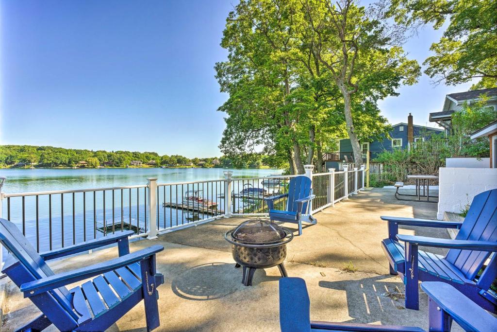 Lakefront Battle Creek Home with Fishing Dock! photo 1