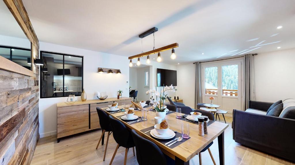 Élégant et Moderne avec Vue Montagne au Coeur de Paradiski - Garage - 8pers - 90m2 - Sabaudinha photo 2