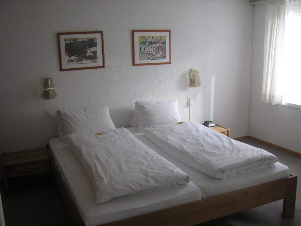 Двухместный (Двухместный номер с 1 кроватью и общей ванной комнатой), Hotel Garni Ursalina