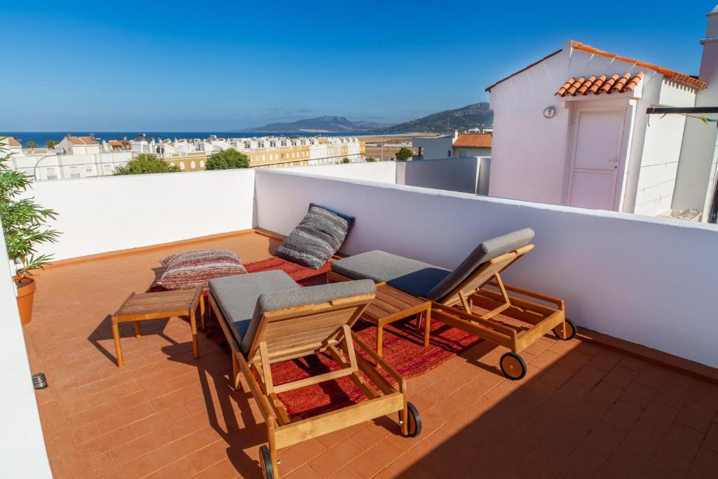 Tarifa Cozy House - Ocre et Vert - Maison de Plage photo 2