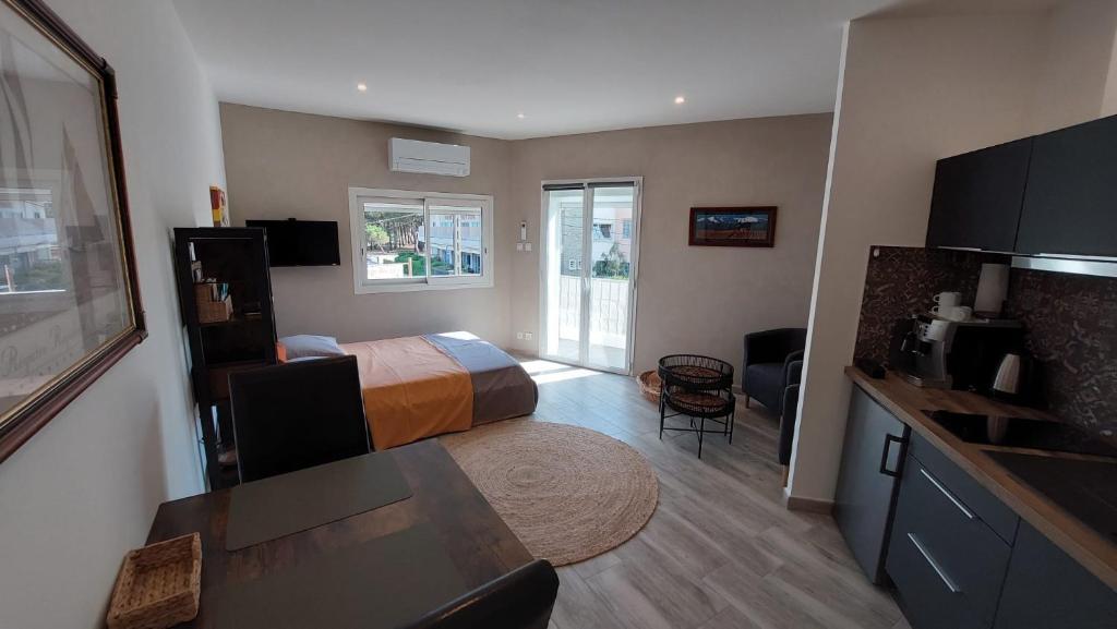 Sur la plage, super studio avec vue sur la mer, Pyrenees-Orientales