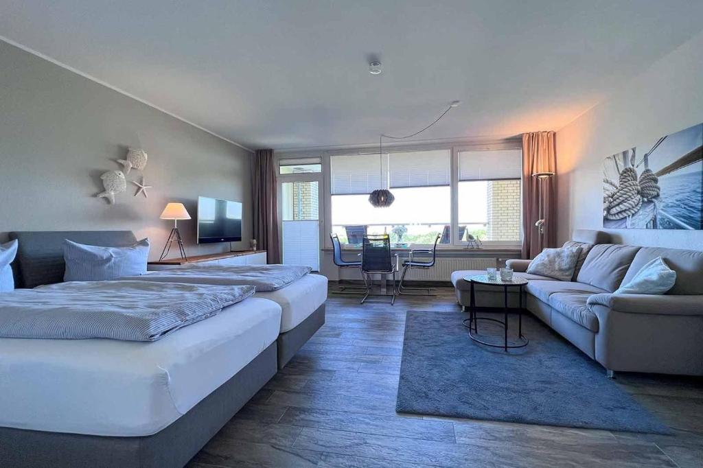 Ferienwohnung-38-mit-Panorama-Meerblick-im-Strandhochhaus-Doese photo 1