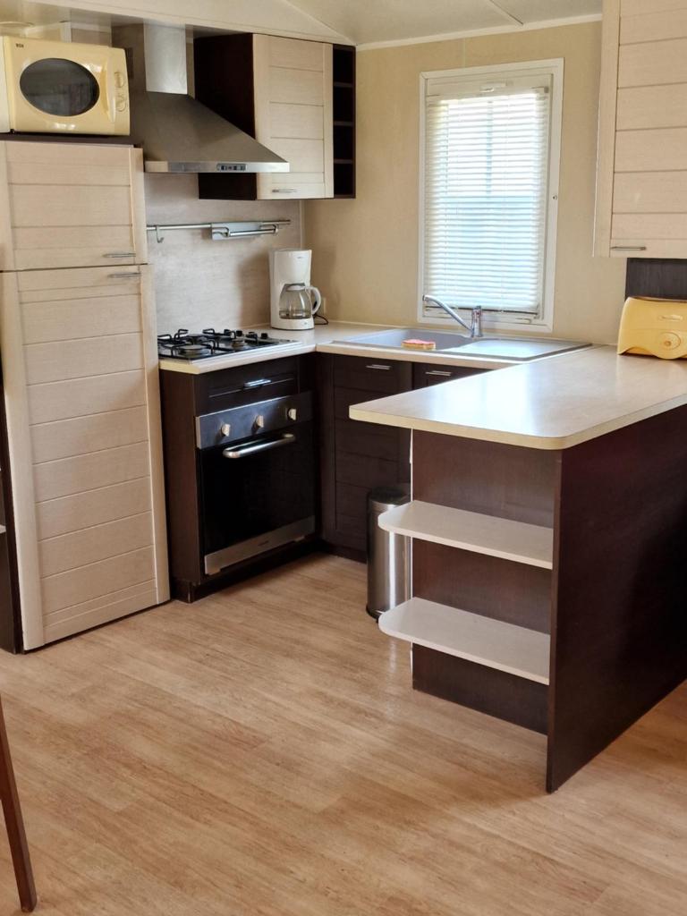 Grand Mobile home dans camping photo 4